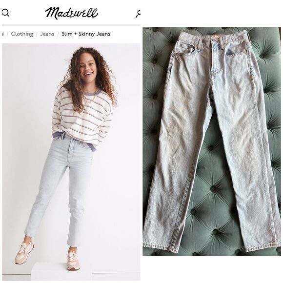 Madewell The Perfect Vintage Jean 24 - Picture 1 of 12